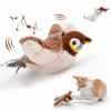 Interactive Chirping Bird Toy for Cats – Flaps, Sings & Keeps Pets Entertained